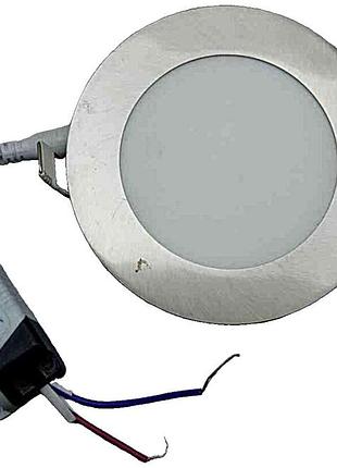 Настінно-стельовий світильник б/у eurolamp 6 w 4000 k (led-dlr-6/4)