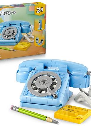 Lego creator 3 в 1 31174 ретро-стильний телефон