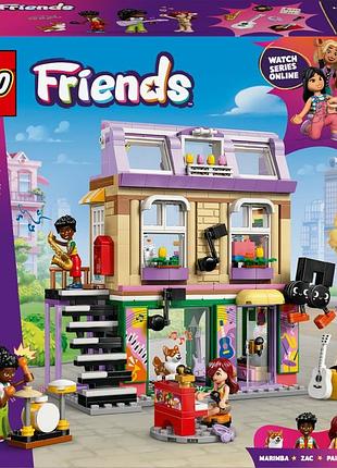 Конструктор lego friends 42653 музичний магазин і квартира