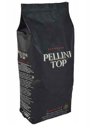 Кава в зернах pellini top arabica 1 кг
