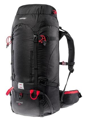 Рюкзак туристичний hi-tec stone 65 l з каркасом h2o та чохлом
