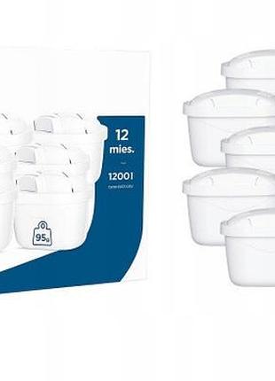 Фільтри для води wessper aquamax для кувшина brita dafi aquaphor 12 штук