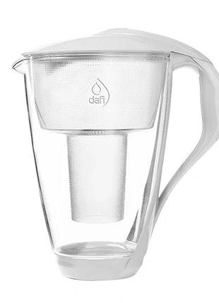 Фільтруючий кувшин dafi crystal white + 1 фільтр