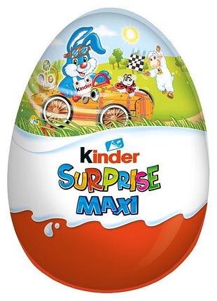 Kinder maxi порожня фігурка з молочного шоколаду з сюрпризом 220 г