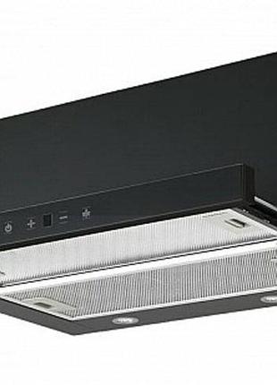 Вытяжки встроенные fabiano smart 60 lux black glass 1 000 вт