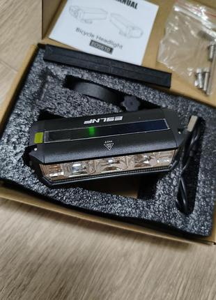 Велосипедна фара eslnf eos610 — потужний led ліхтар для велосипеда з usb-зарядкою