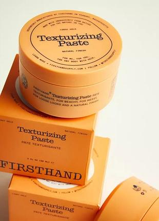 Глина для волосся firsthand texturizing paste легка матова чоловіча 88 мл 3