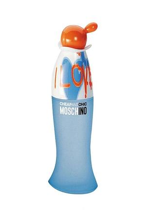 Туалетна вода moschino cheap & chic i love love 50 мл