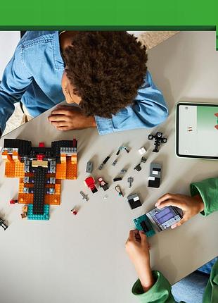 Конструктор lego minecraft walka z witherem 21590 3