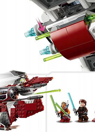 Конструктор lego star wars interceptor jedi ahsoki 75401 5