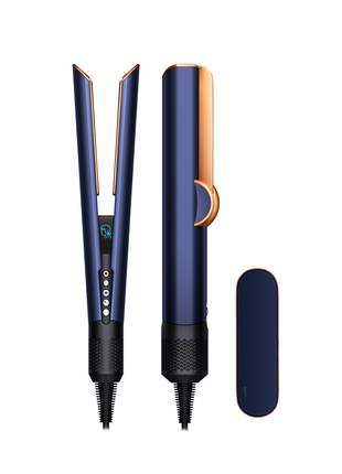 Выпрямитель для волос dyson airstrait ht01 prussian blue/rich copper