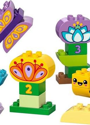 Конструктор lego duplo 10444 креативний сад і квіти для дитини