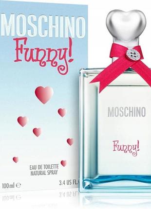 Туалетна вода moschino funny! 100 мл для жінок