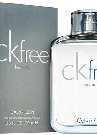 Туалетна вода calvin klein ck free edt 100 мл оригінал