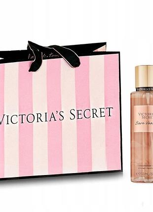 Міст для тіла victoria secret bare vanilla 250 мл + сумка подарунковий набір