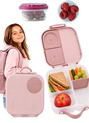 Ланчбокс b.box mini lunchbox blush crush 1000ml bb00709 + контейнер 75ml