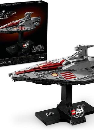 Lego star wars штурмовий крейсер типу acclamator набір для дорослих фанатів зоряних війн: космічного корабля ідея подарунка для