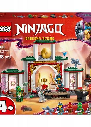 Конструктор lego ninjago świątynia spinjitzu ninja 71831