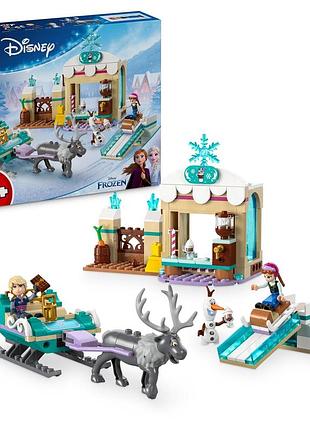 Lego disney 43256 пригода на санях анни заморожена країна льоду