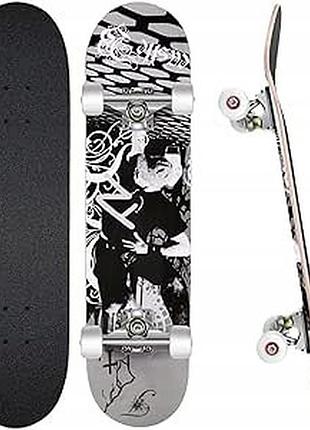 Спортивний скейтборд 79x20 см abec-9
