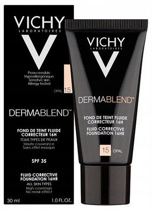 Vichy dermablend коригуючий крем 30мл opal