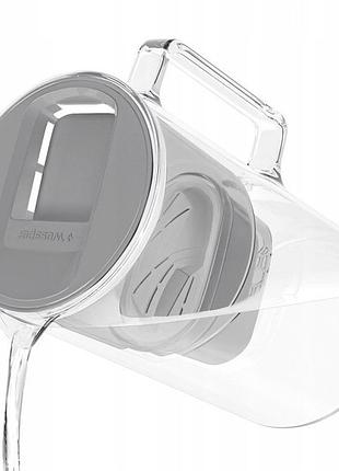 Скляний фільтруючий глекан wessper crystalline borosilicate 3л +фільтр