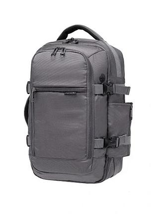 Багатофункціональний рюкзак puccini для літака сірий easy pack pm90171-4b