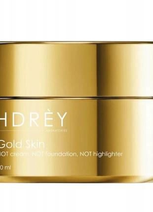 Крем для обличчя hdrey gold skin тонуючий 50 мл освітлюючий