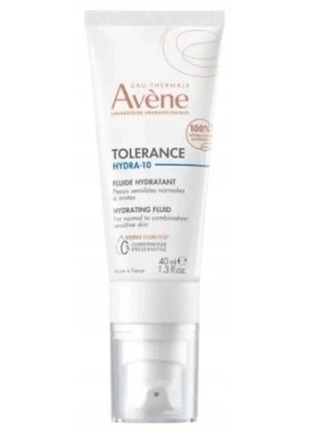 Avene tolerance hydra 10 зволожуючий флюїд 40 мл