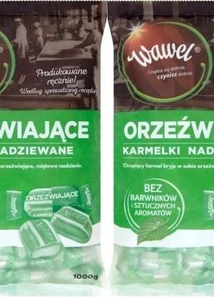 Набір 2 штуки цукерки wawel освіжаючі 1кг х2