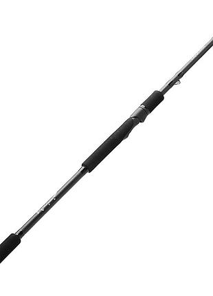 Спінінг wolfcreek lures black wolf rod series pike 8’6” spinning 2.59m 100g 2pcs (wcl-bws86mhf-sh2)