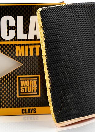 Рукавиця work stuff clay mitt полімерна для глининня очищує лак 5