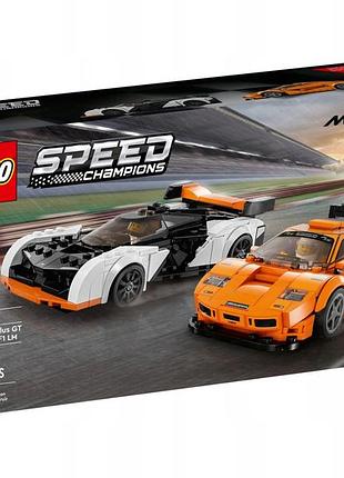 Lego 76918 speed champions mclaren solus gt і mclaren f1 lm