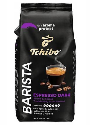 Tchibo barista еспресо темний 1kg кава в зернах