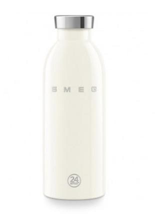 Термобутылка smeg x 24bottles из нержавеющей стали, 500 мл, бежевый