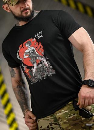 Тактична футболка born of war black вт4722