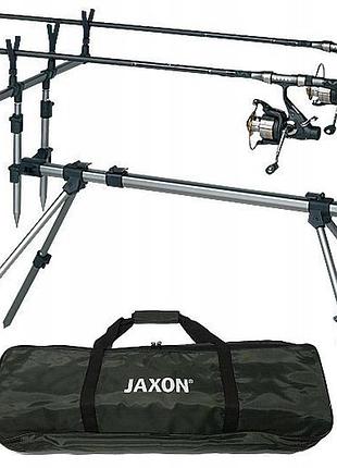 Стійка jaxon stojak rod pod для 4 вудилищ карпова