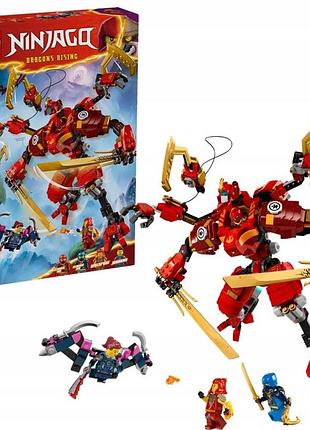Конструктор lego ninjago 71812 механічний ніндзя кая для скелелазіння