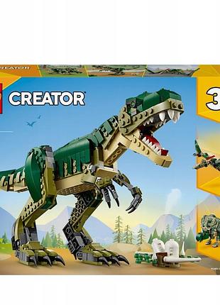 Конструктор lego creator 3 в 1 tyranozaur 31151