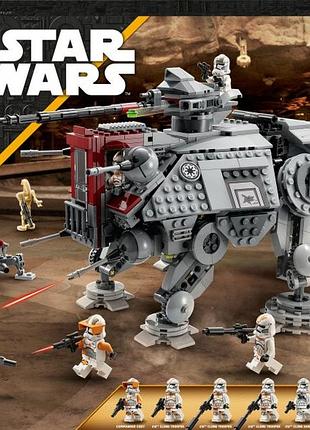Конструктор lego star wars maszyna krocząca at-te 75337