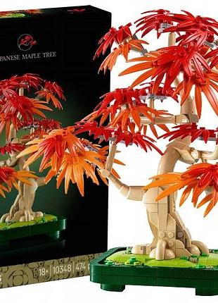 Lego icons 10348 клон пальмового бонсай набір конструктора +18 років