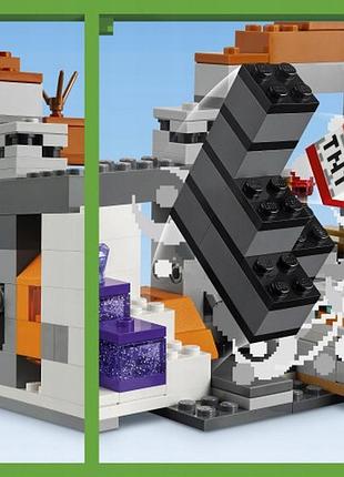 Lego minecraft копальня в бедлендсь 21263 5