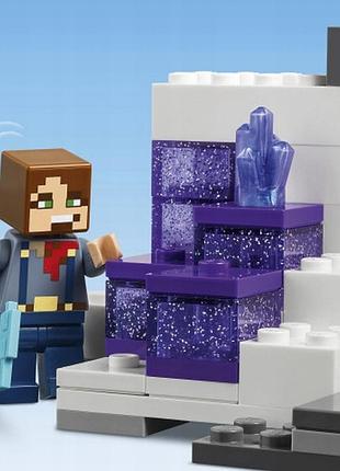 Lego minecraft копальня в бедлендсь 21263 6