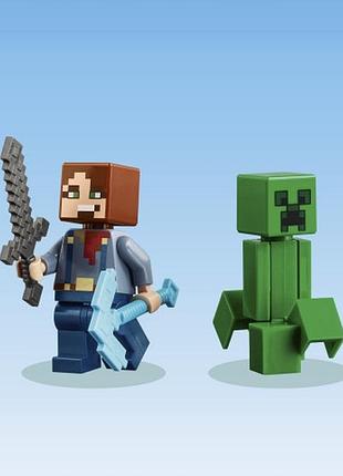 Lego minecraft копальня в бедлендсь 21263 8