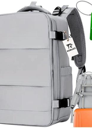 Рюкзак для подорожей 40x30x20 багаж для літака ryanair wizzair бирка для підвішування
