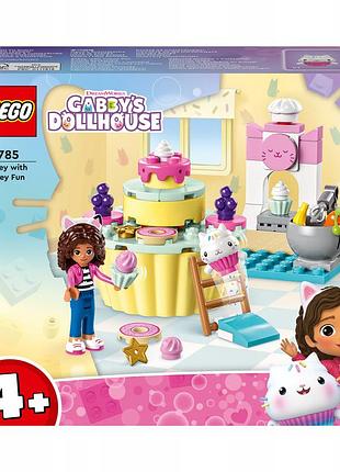 Набір з 2 шт. lego котячий будинок габі: випічка торта з лакомствами 10785