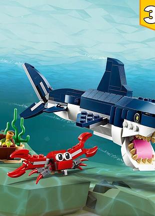 Lego creator 3 в 1 морські створіння 31088 6