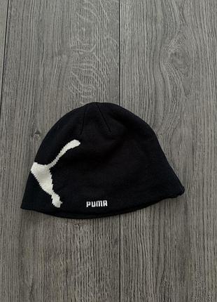Шапка чоловіча puma чорна