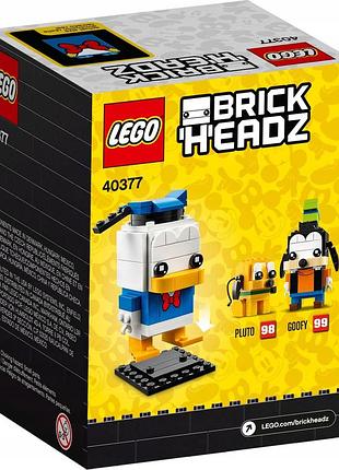 Lego 40377 brickheadz качур дональд 3