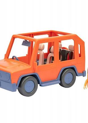 "bluey комплект: автомобіль 4x4 + фігурка чіллі 17661"